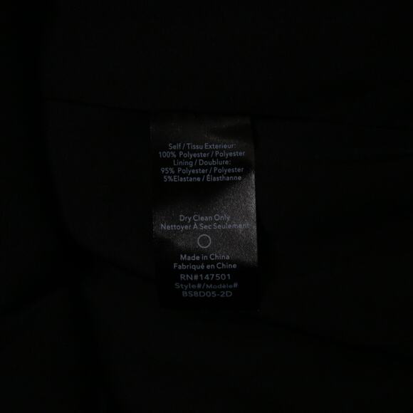 Le Gali Black Fishnet Mini Dress Drawstring Waist Babydoll 3/4 Sleeve Size XS - Picture 11 of 12